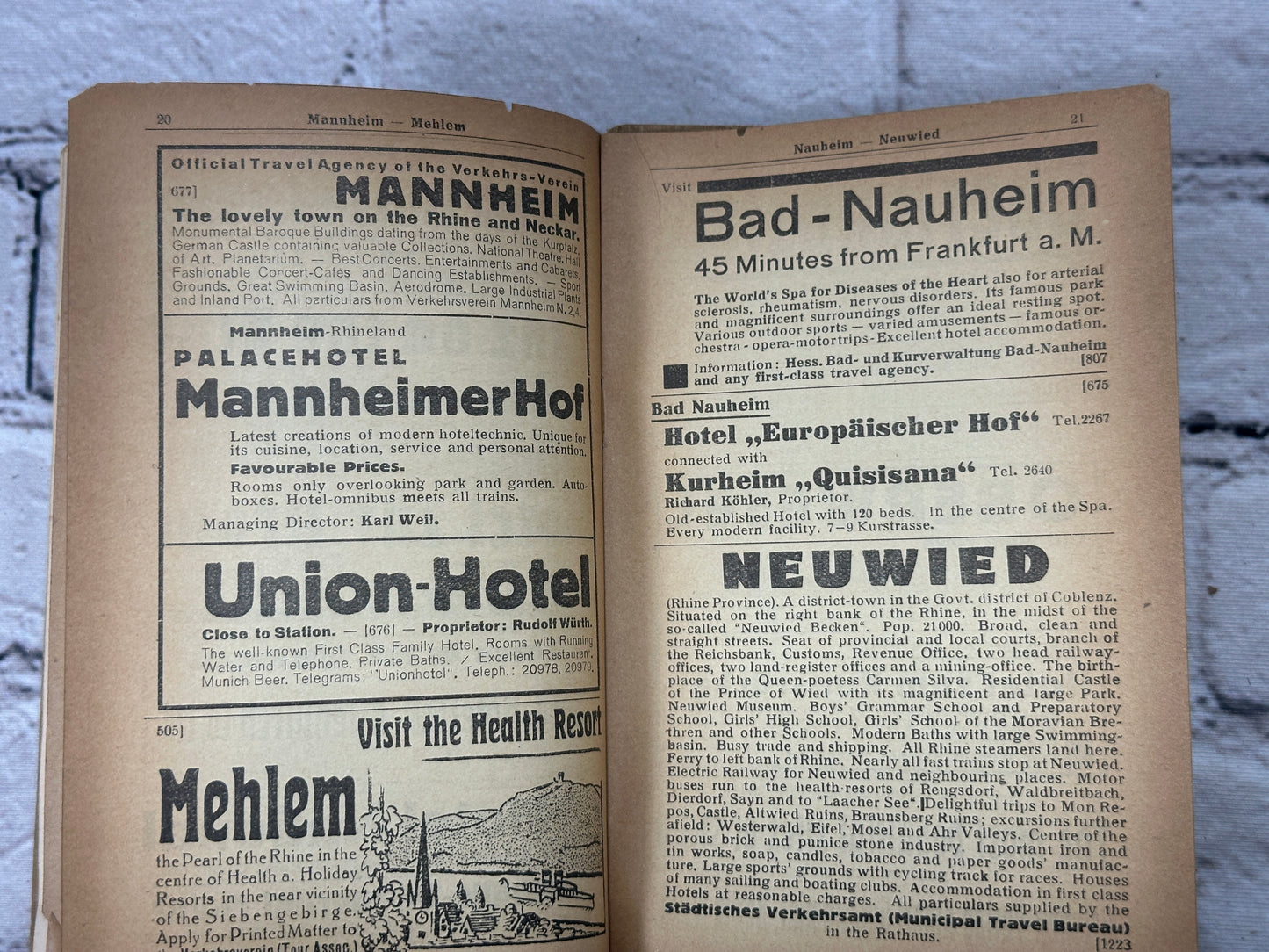 Grieben's Guide Book: The Rhine [Vol. 129 · Maps · 1930]