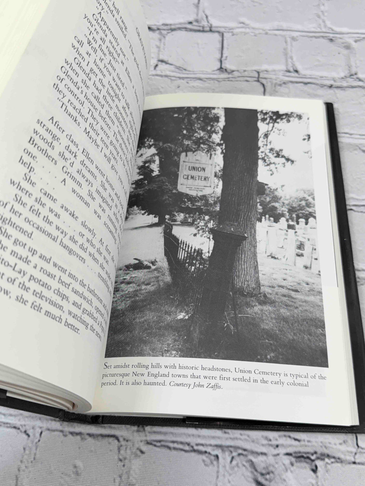 Graveyard: True Hauntings from an Old New England Cemetery (SIGNED)