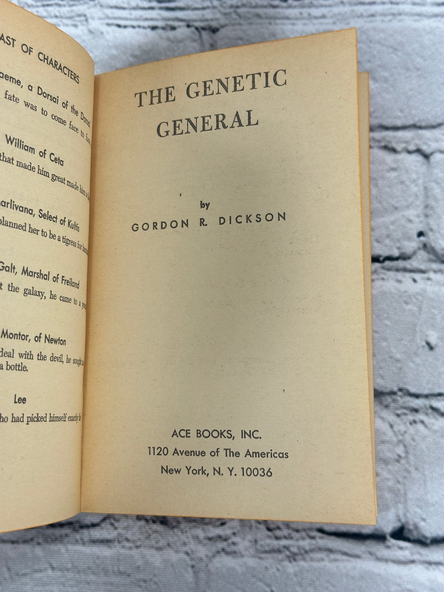 The Genetic General by Gordon R. Dickson [1960]