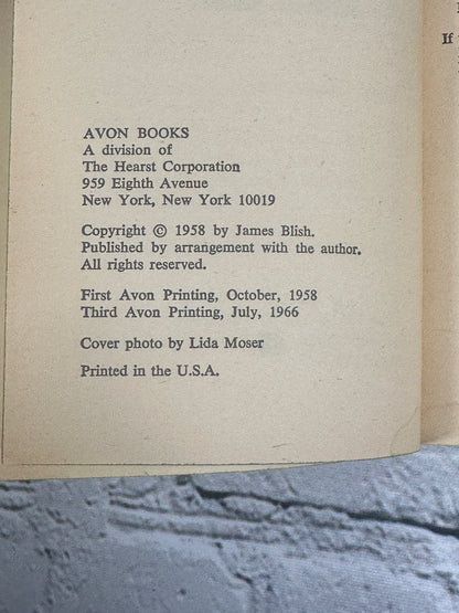 The Triumph of Time by James Blish [1966]