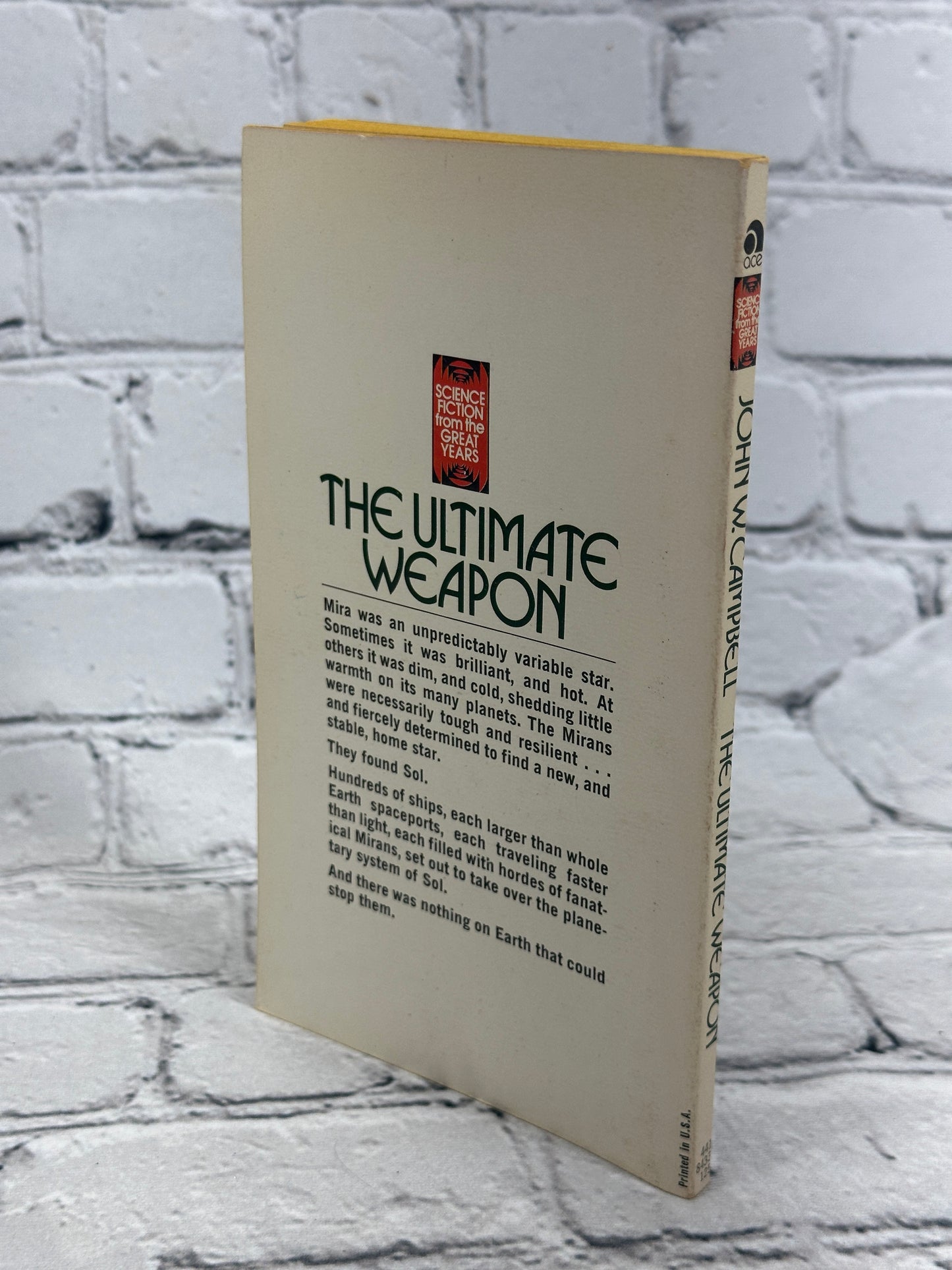 The Ultimate Weapon by John W Campbell [Ace Books]