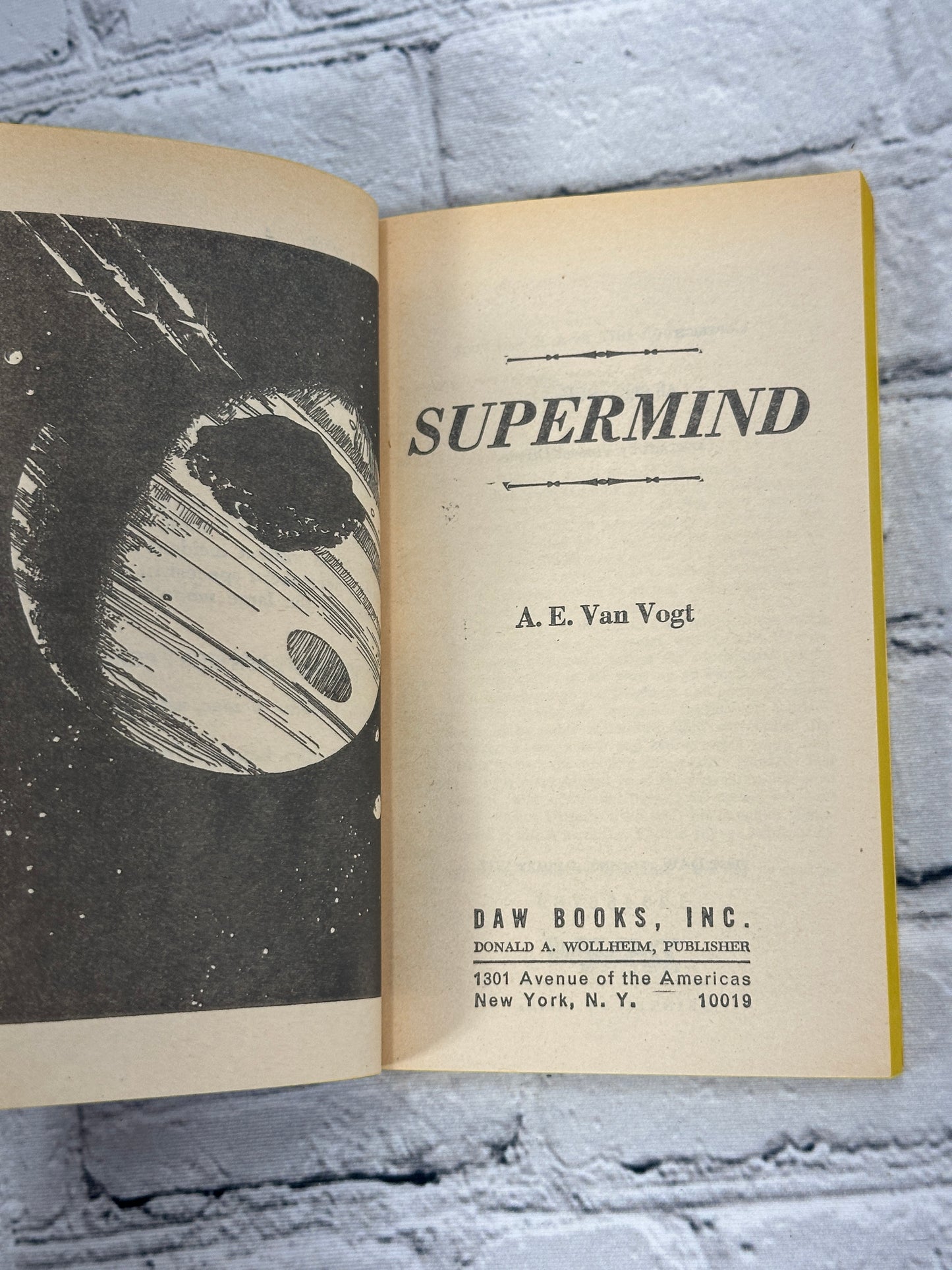 Supermind by A. E. Van Vogt [1st Print · 1977]