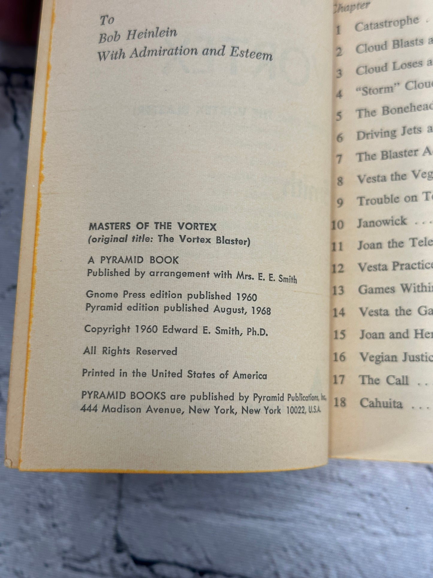 Masters of the Vortex by E.E. "Doc" Smith [1968]