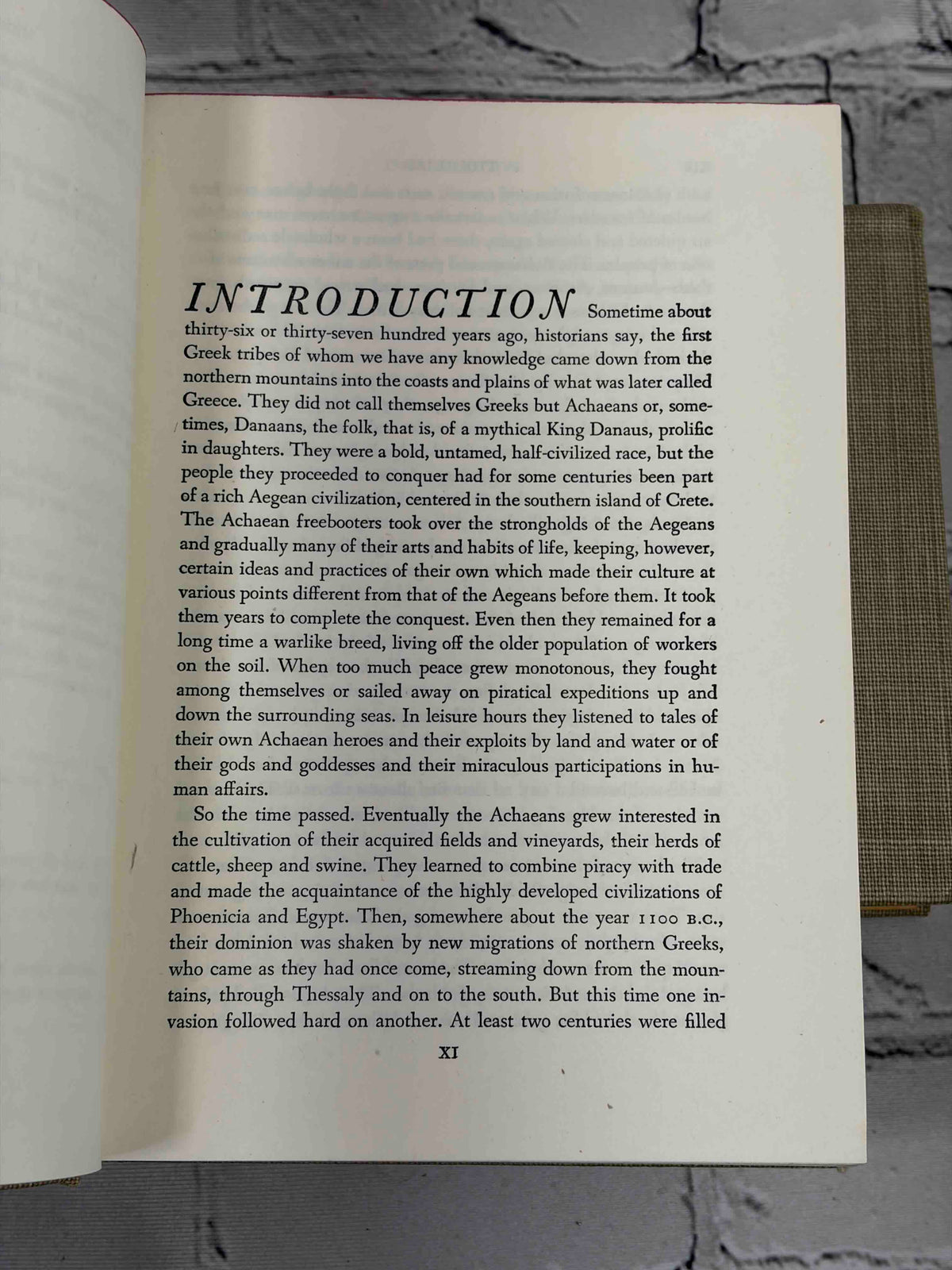 The Iliad and The Odyssey of Homer, Classics Club 1942-1944 - Iliad introduction