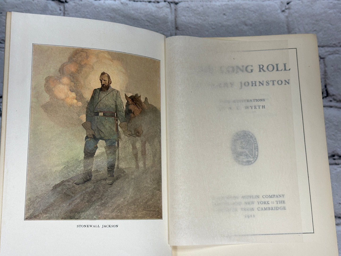 The Long Roll by Mary Johnston [1st Edition · 1911]