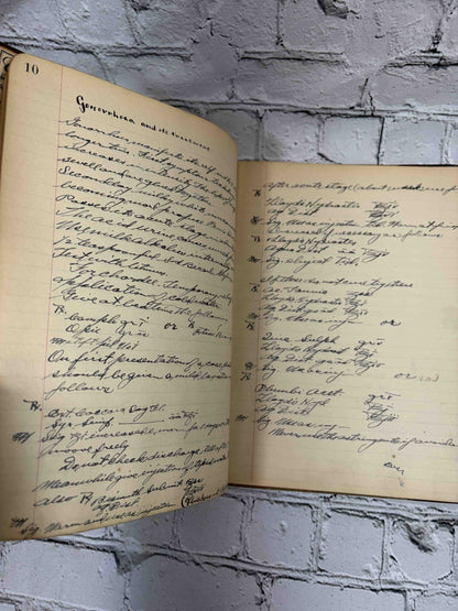 Pharmacist's handwritten formula book of Charles C. Neff, Ph.G., 1903-1906 - handwritten formulas, page 10