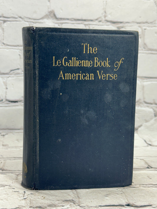 The Le Gallienne Book of American Verse [1925]