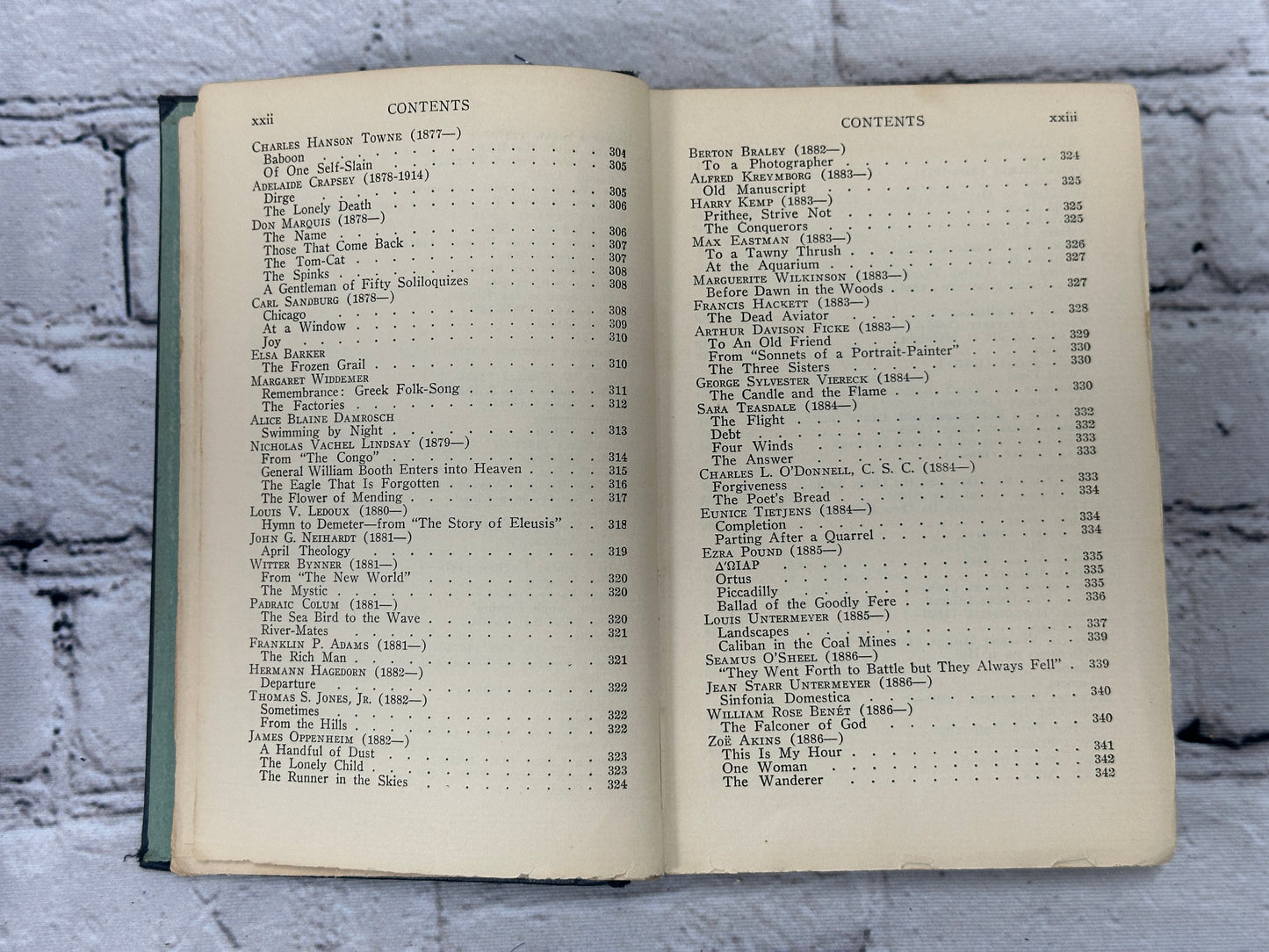 The Le Gallienne Book of American Verse [1925]