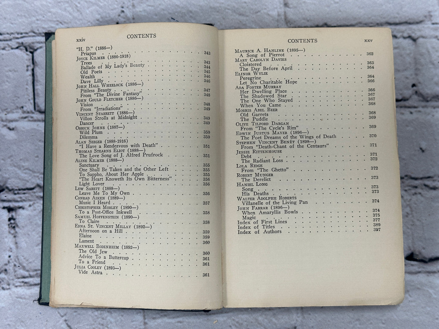 The Le Gallienne Book of American Verse [1925]