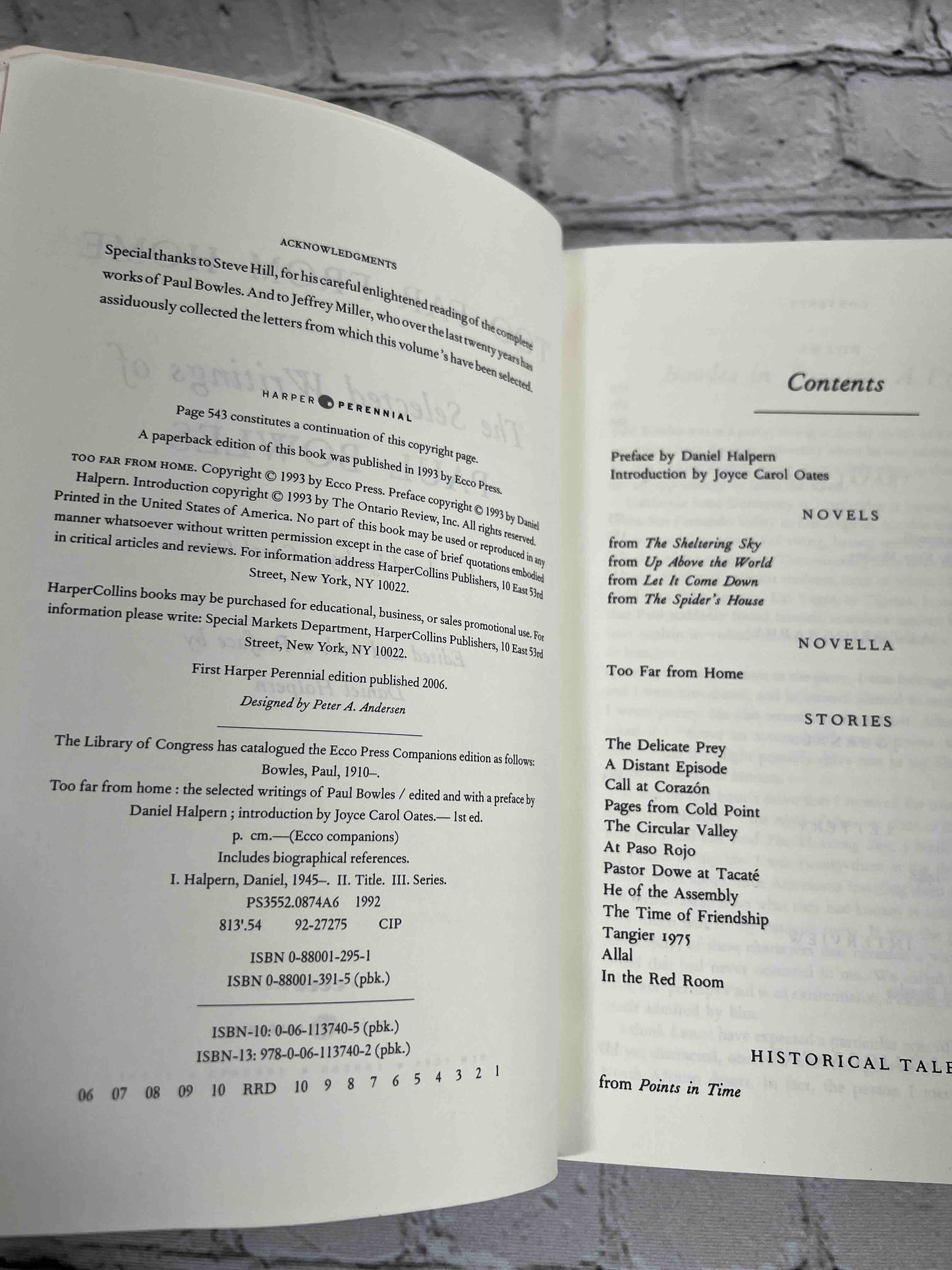 Too Far from Home: Definitive American Literature – Selected Short Stories, Essays, and Novels