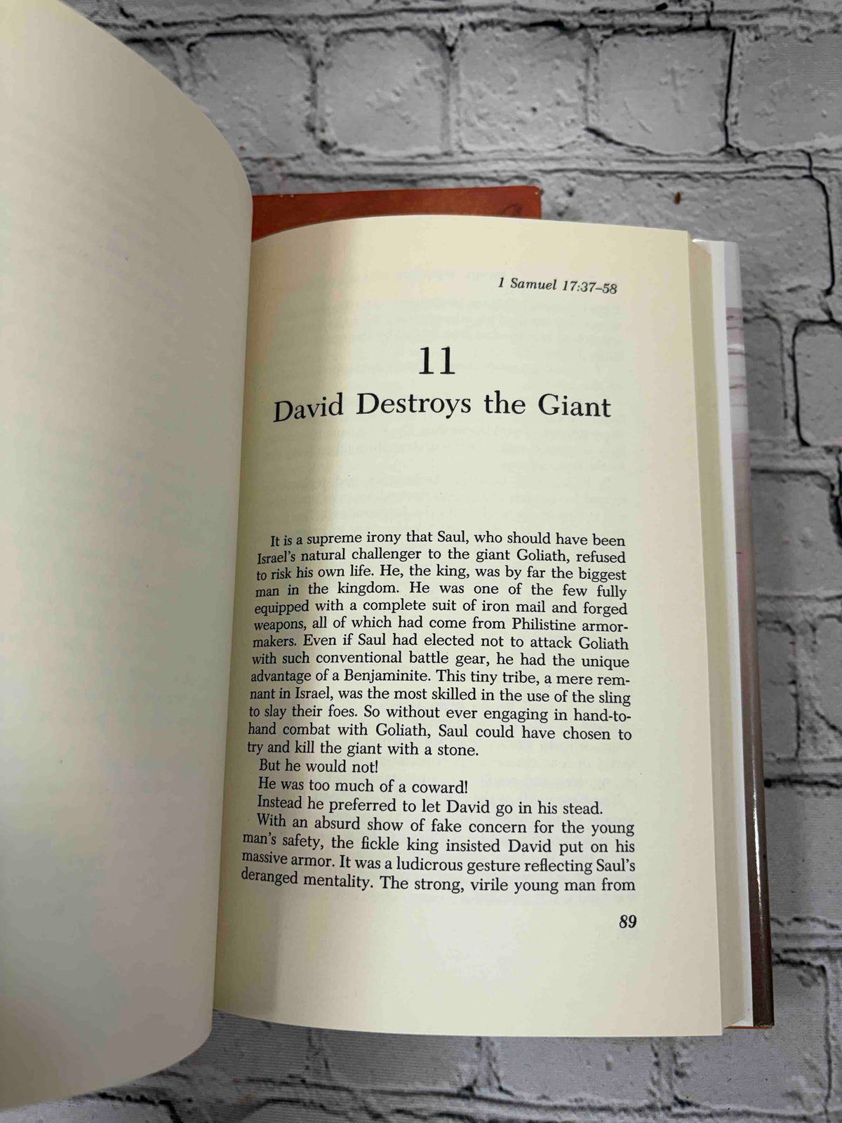 David I and David II by W. Phillip Keller, Word Books hardcovers - David I chapter page