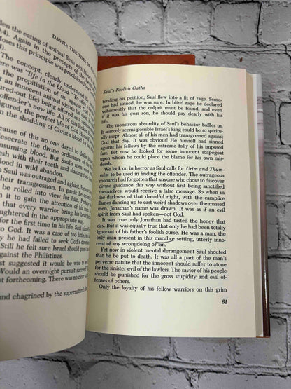 David I and David II by W. Phillip Keller, Word Books hardcovers - David I text page