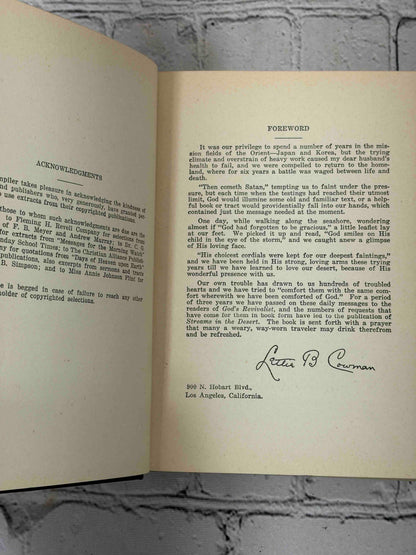 Streams in the Desert by Mrs. Chas. E. Cowman, 22nd edition - foreword