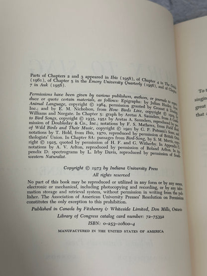Born to Sing: An Interpretation and World Survey.. by Charles Hartshorne [1973]