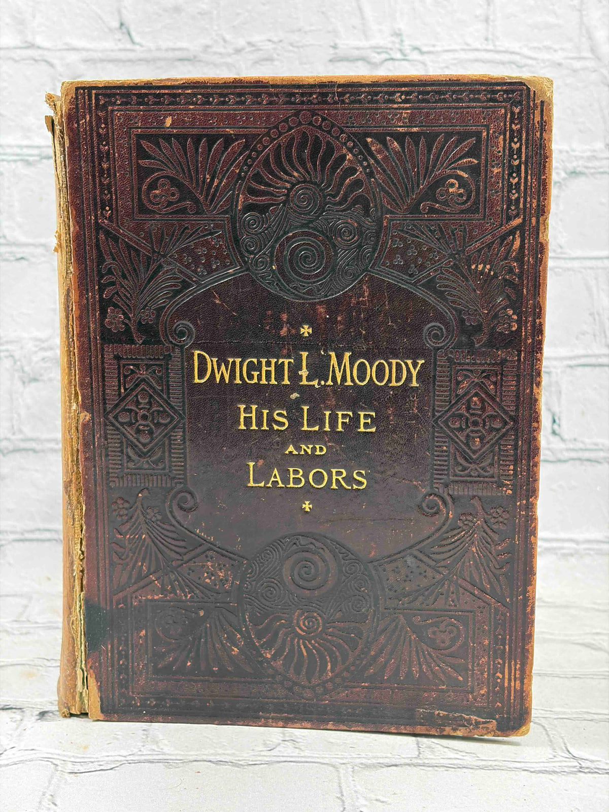Life and Labors of Dwight L. Moody by Henry Davenport Northrop, 1899 - front cover