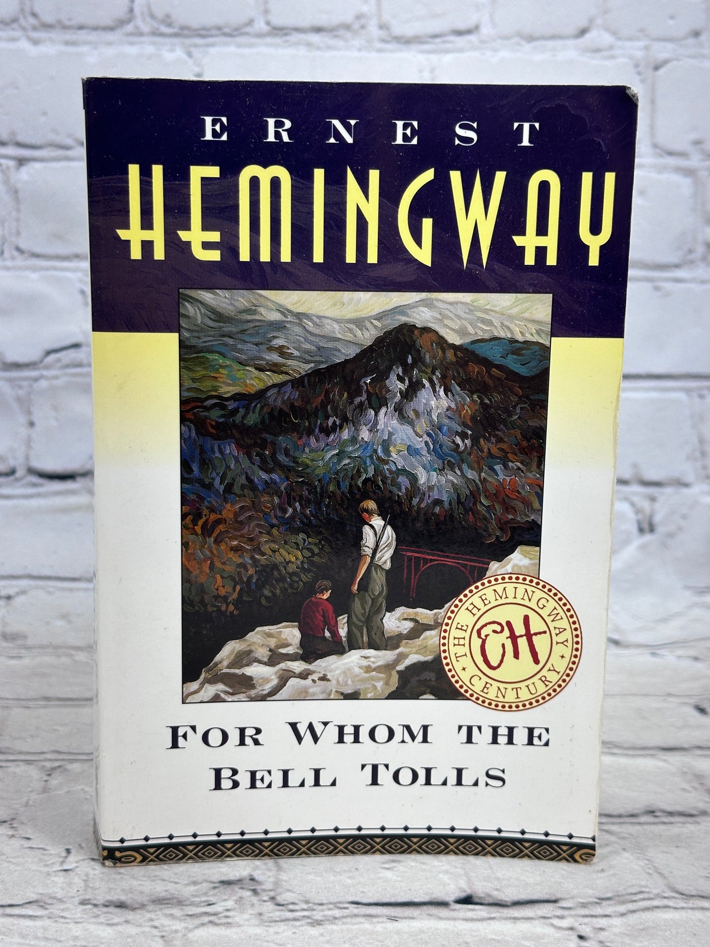 For Whom the Bell Tolls By Ernest Hemingway [1st Scribner Paperback Ed · 1995]