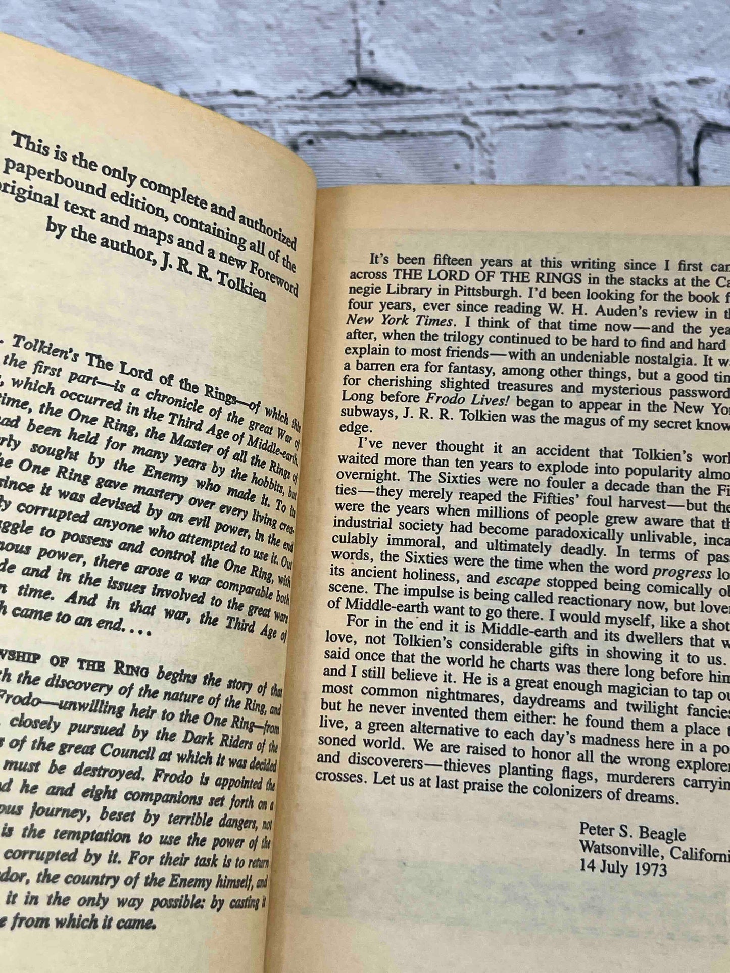 The Fellowship of the Ring (The Lord of the Rings, Part 1)