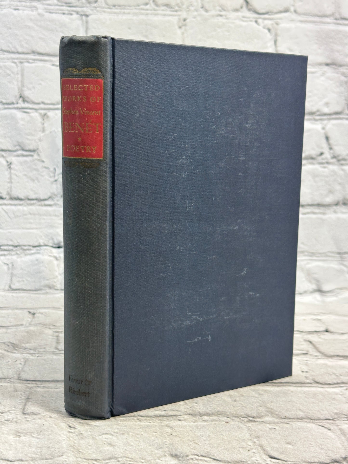 Selected Works of Stephen Vincent Benet Vol 1 & 2 [1942 · Slipcase · 1st Edition]