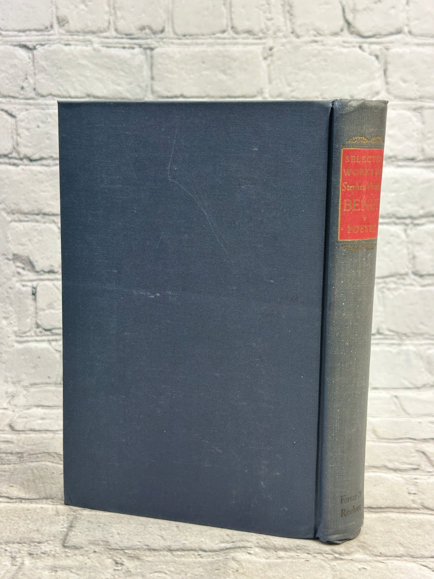 Selected Works of Stephen Vincent Benet Vol 1 & 2 [1942 · Slipcase · 1st Edition]