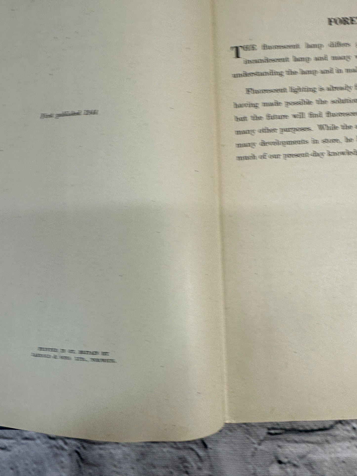 Flourescent Lighting by A.D.S. Atkingson [1944]