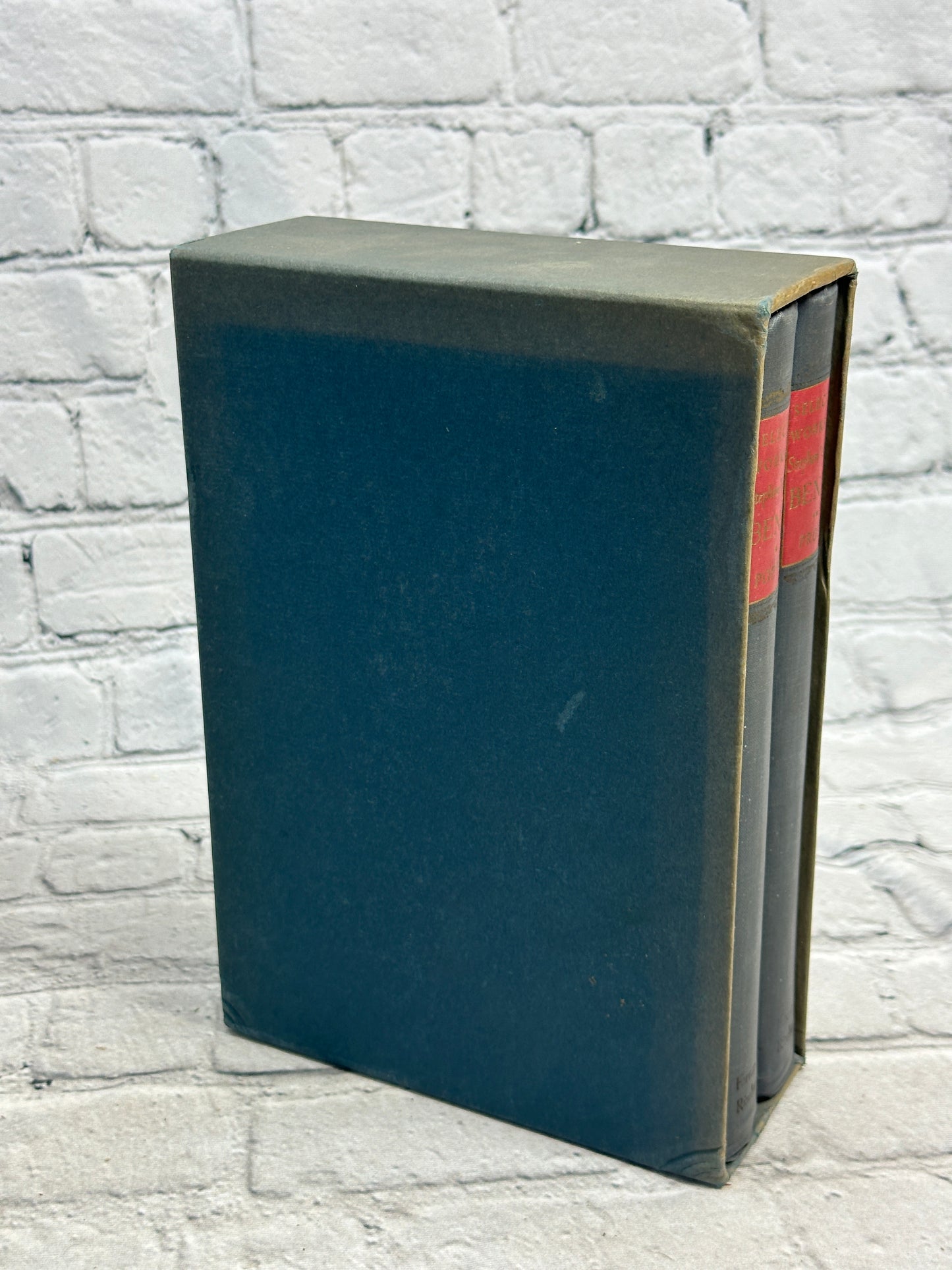 Selected Works of Stephen Vincent Benet Vol 1 & 2 [1942 · Slipcase · 1st Edition]