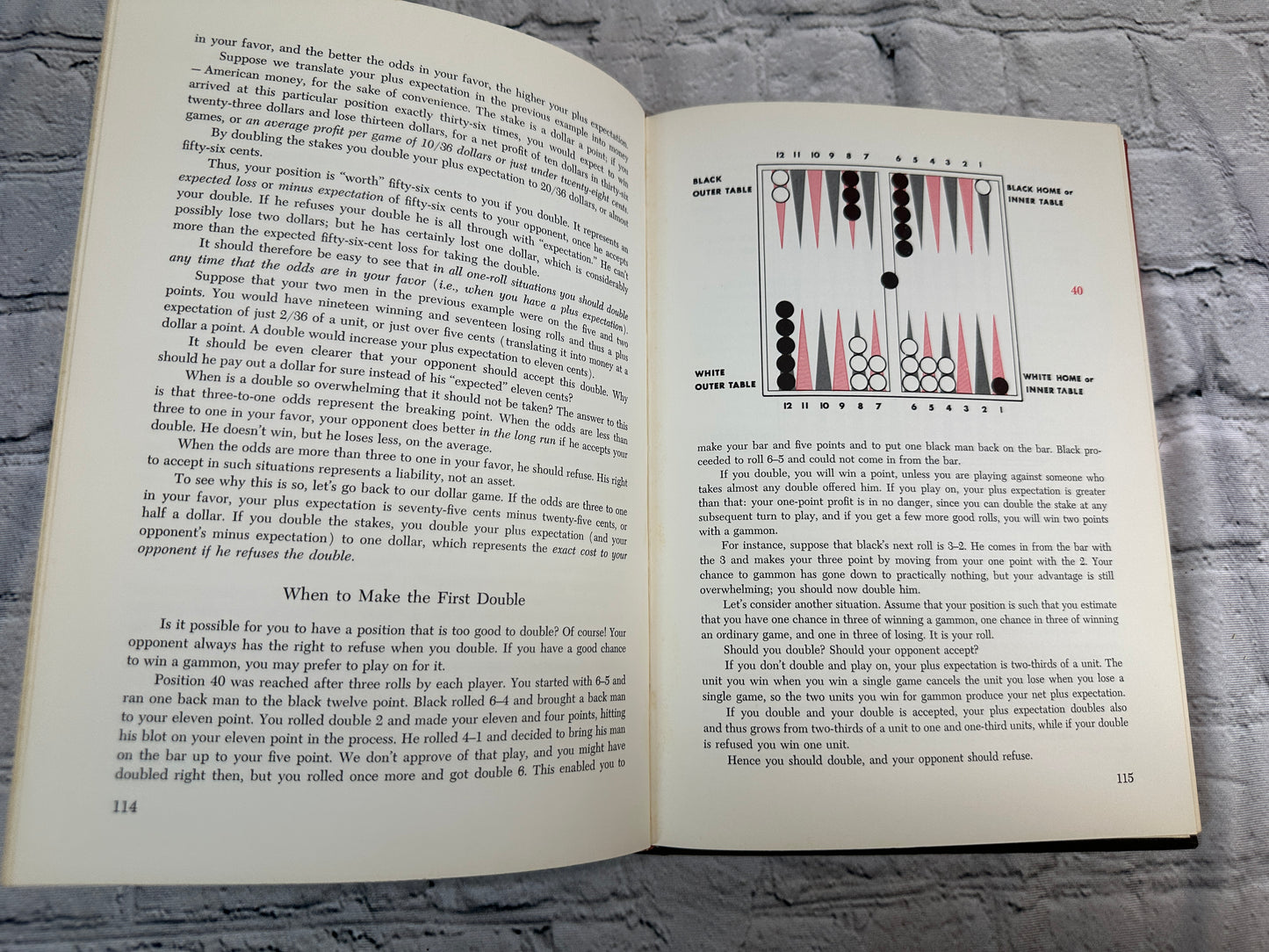 The Backgammon Book by John R. Crawford and Oswald Jacoby [1970]