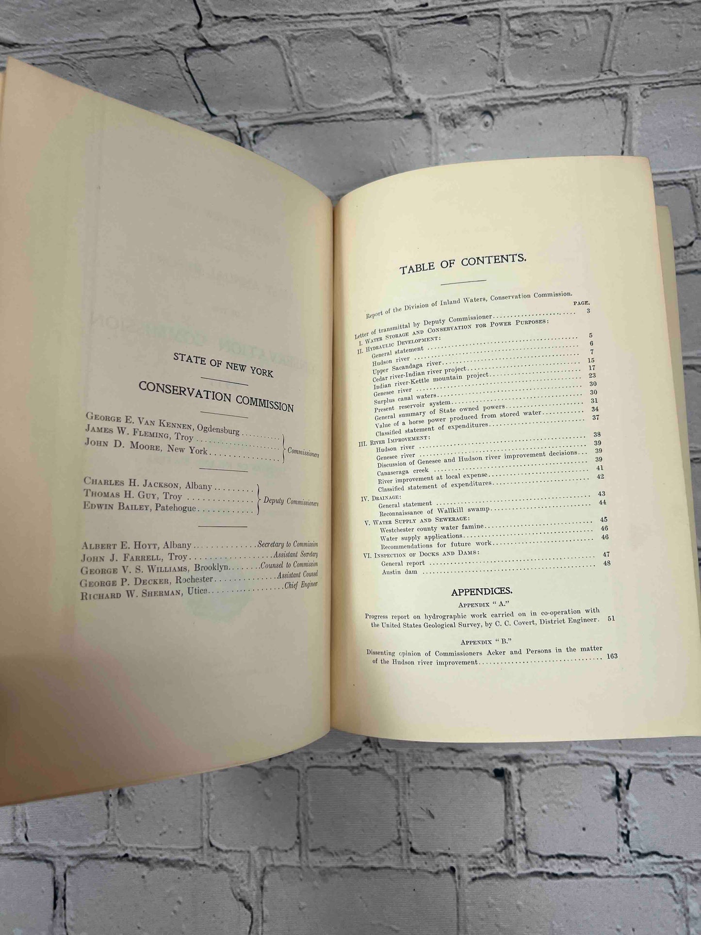 New York State Conservation Commission: Annual Report 1911 (Vol. 2)
