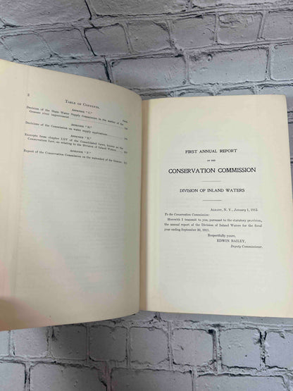 New York State Conservation Commission: Annual Report 1911 (Vol. 2)