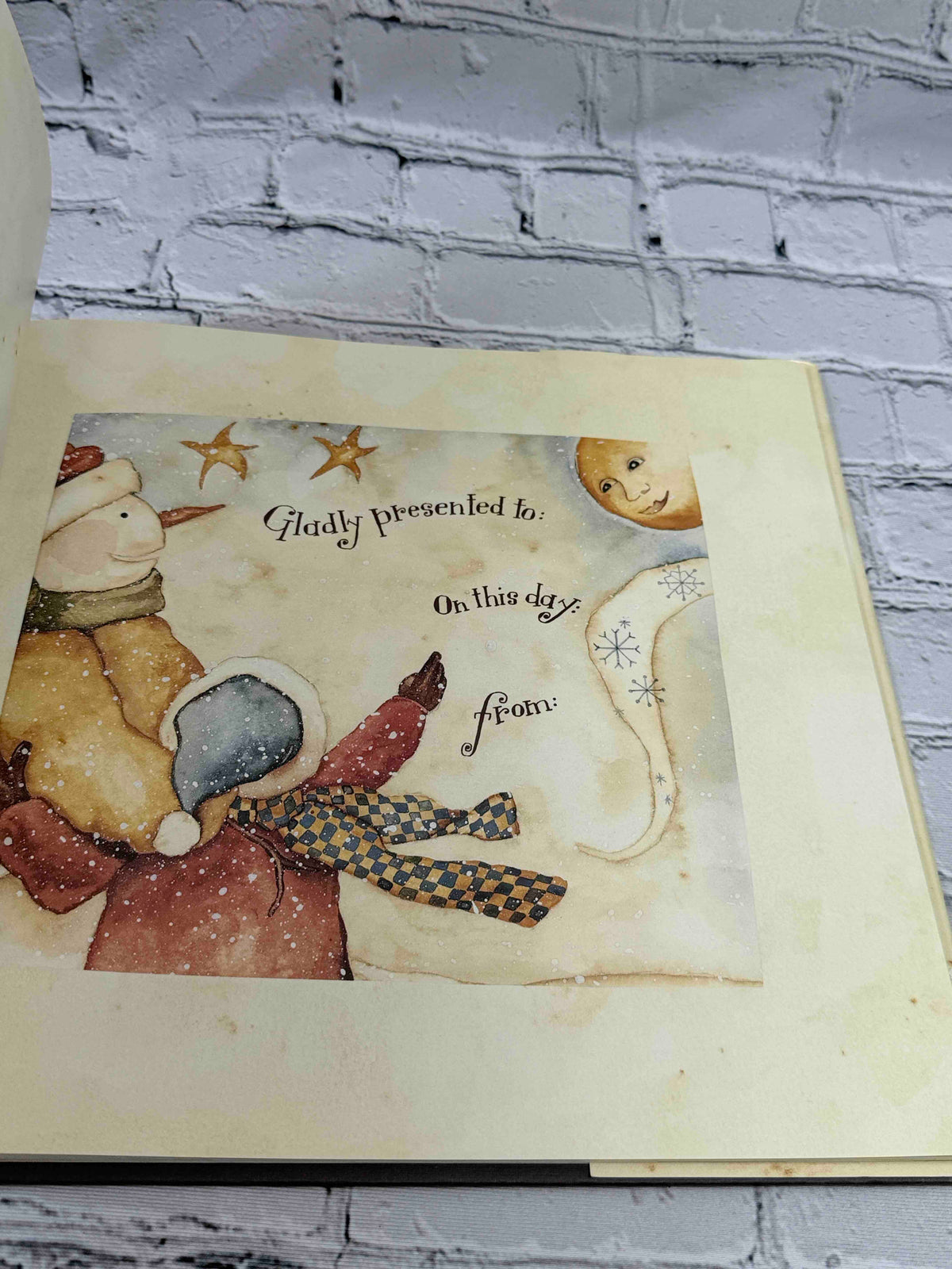A Snowman Named Just Bob (Keepsake Sleeve)