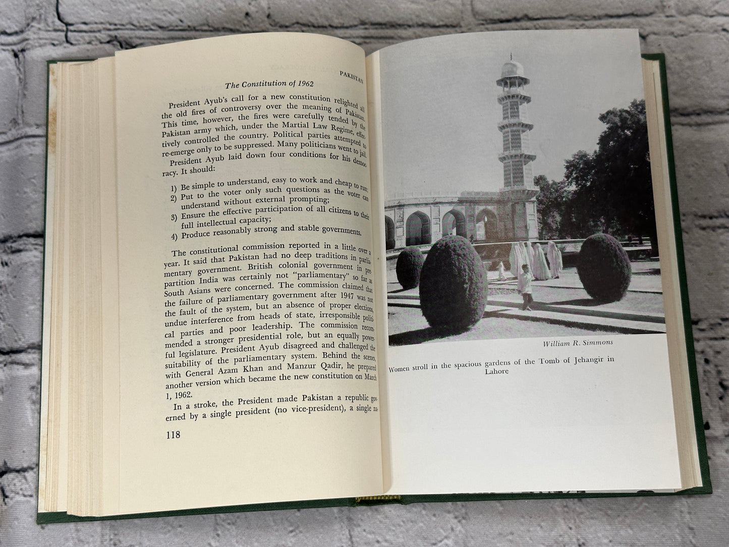 Pakistan Birth and Growth of a Muslim Nation by Richard Weekes [1st Ed. · 1964]