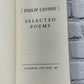 Philip Levine Selected Poems [Atheneum · 2nd Printing · 1986]