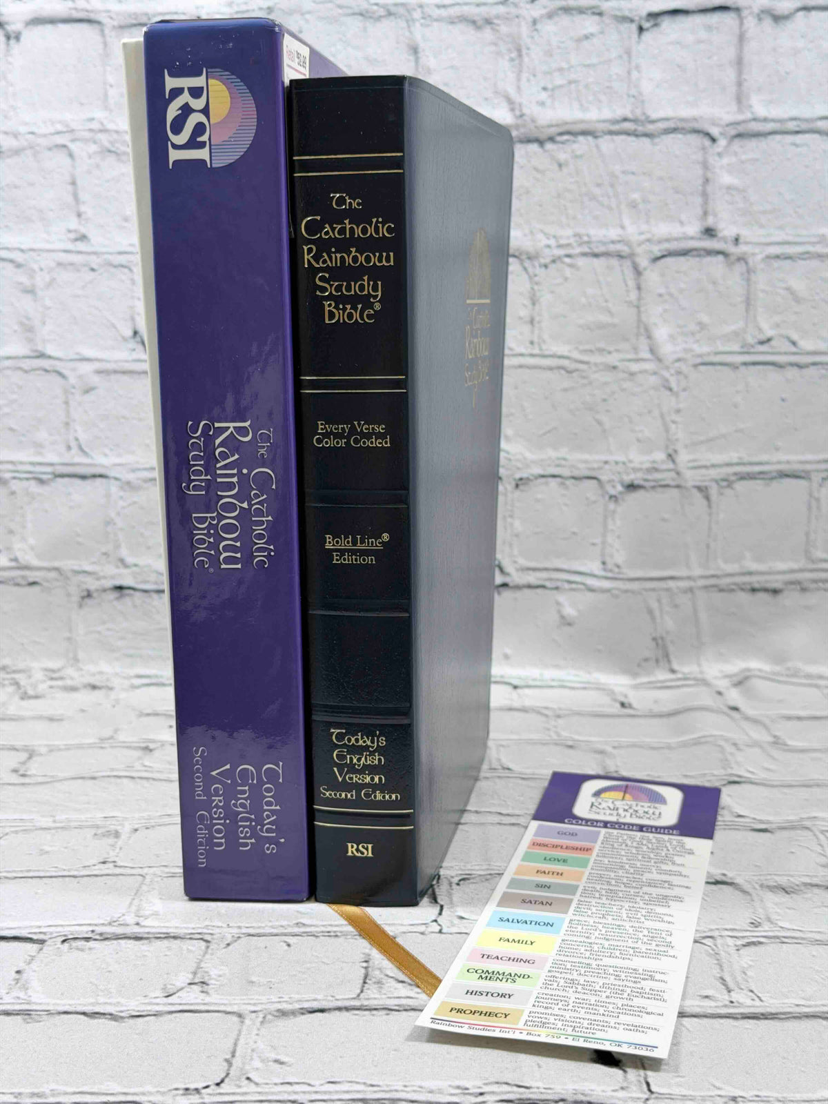 Holy Bible: The Catholic Rainbow Study Bible : Today's English Version