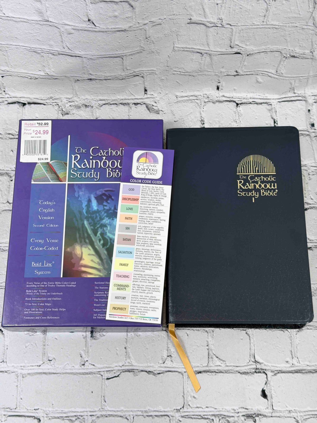 Holy Bible: The Catholic Rainbow Study Bible : Today's English Version