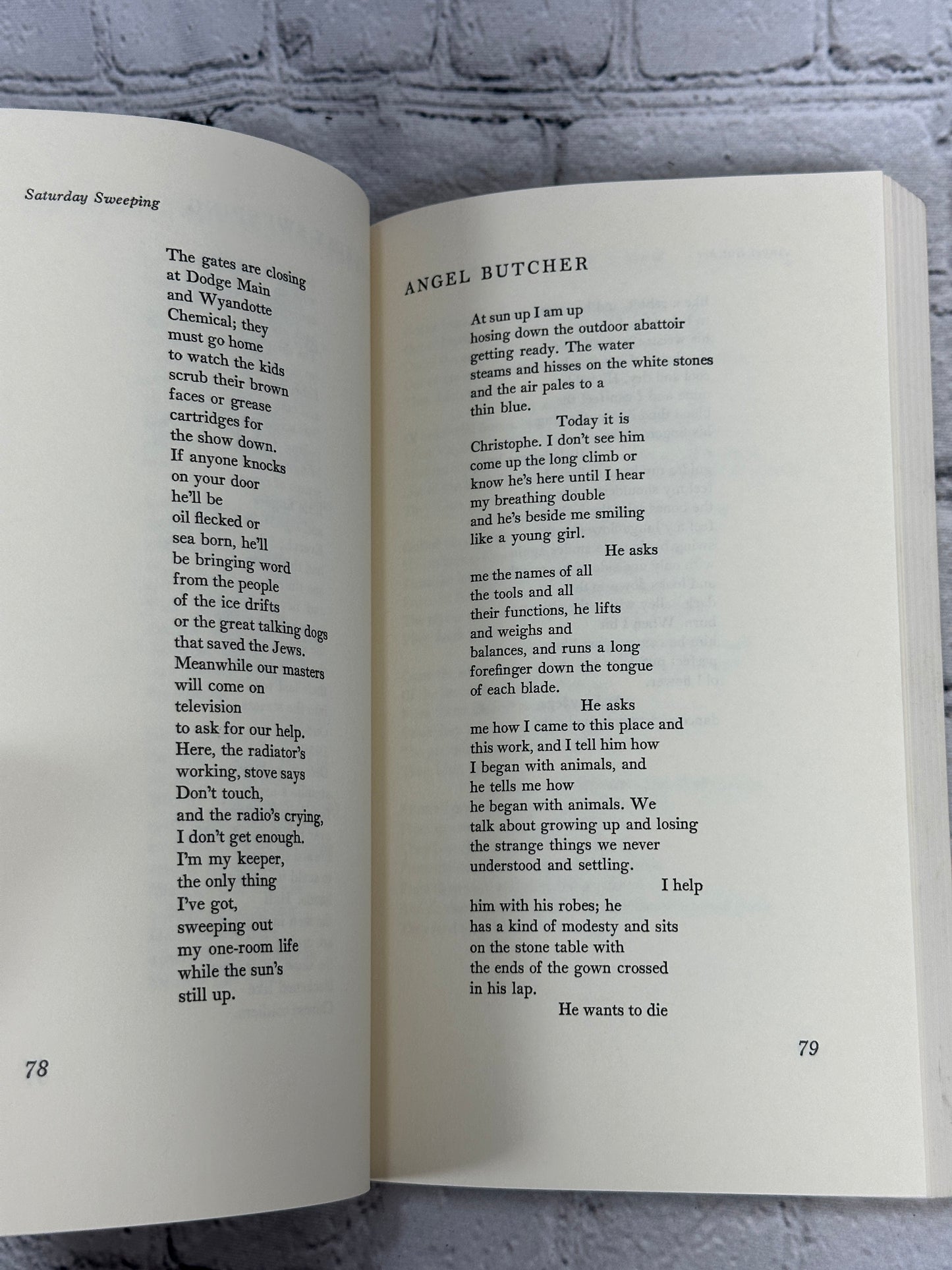 Philip Levine Selected Poems [Atheneum · 2nd Printing · 1986]