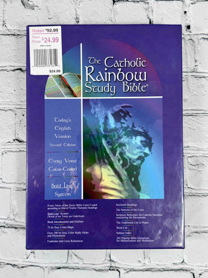 Holy Bible: The Catholic Rainbow Study Bible : Today's English Version