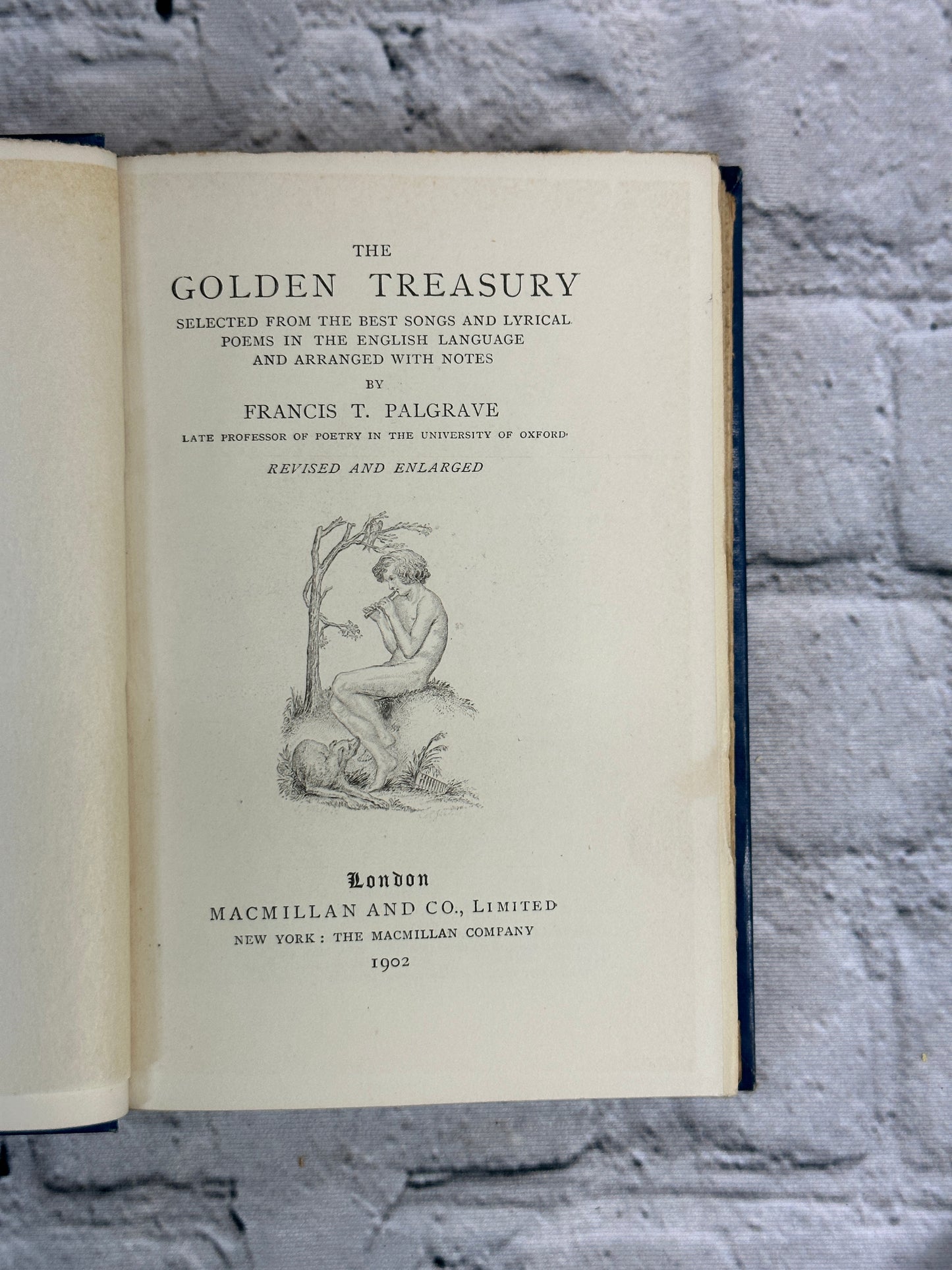 The Golden Treasury Best Songs & Lyrical Poems By Francis T. Palgrave [1902]