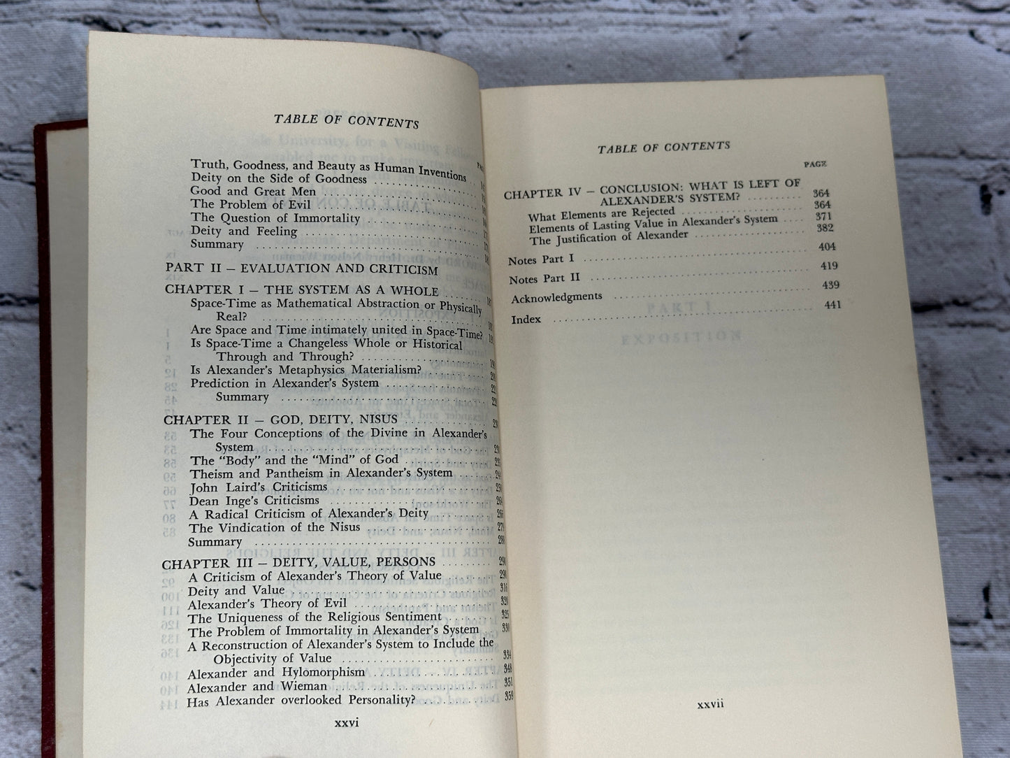 God & Space-Time Deity in the Philosophy of Samuel by Alfred P Stiernotte [1954]