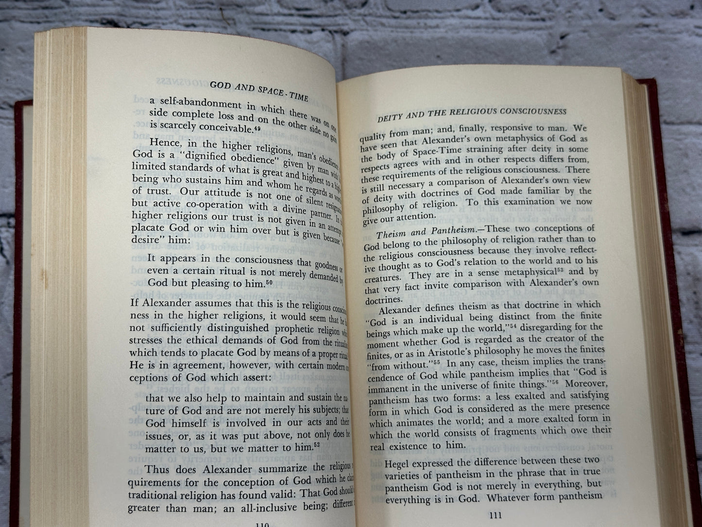 God & Space-Time Deity in the Philosophy of Samuel by Alfred P Stiernotte [1954]