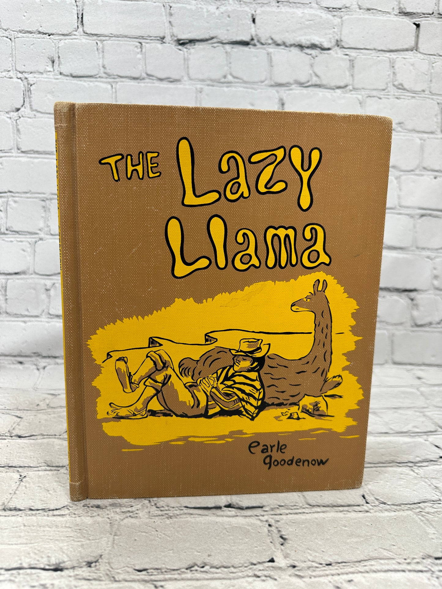 The Lazy Llama by Earle Goodeman [1st Edition · 1st Print · 1954]