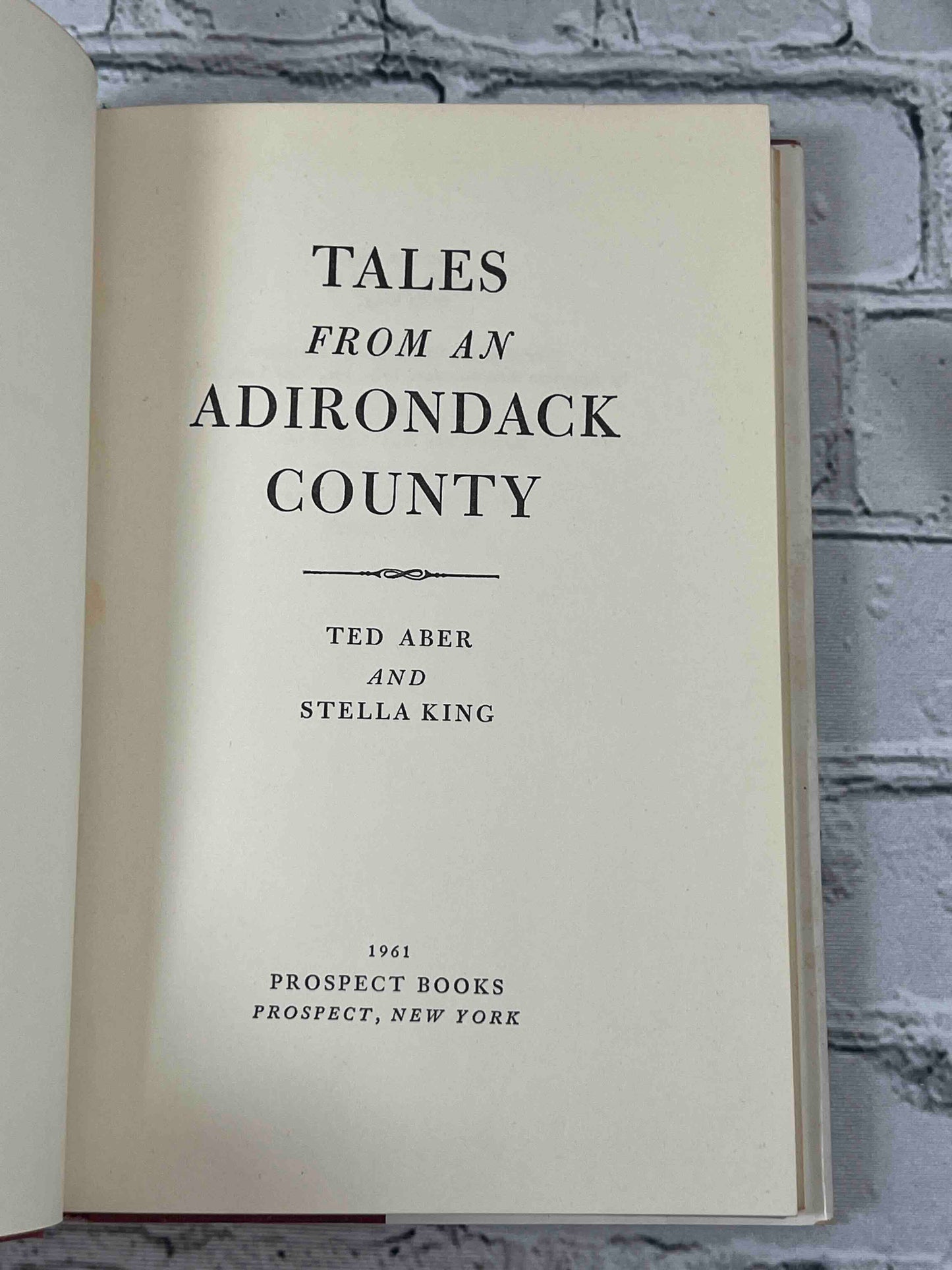Tales from an Adirondack County w/ SIGNED LETTER
