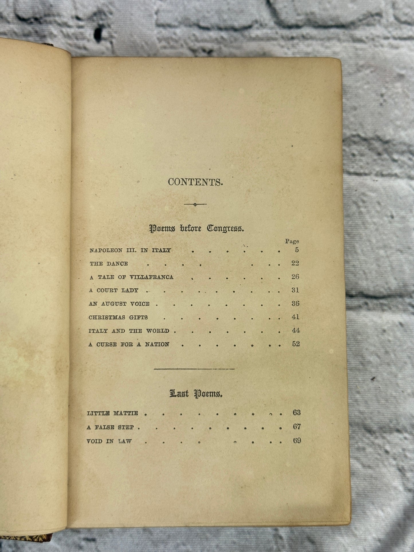 Elizabeth Barrett Browning's Poetical Works: Vol  Iv [1873 · Tenth Edition]