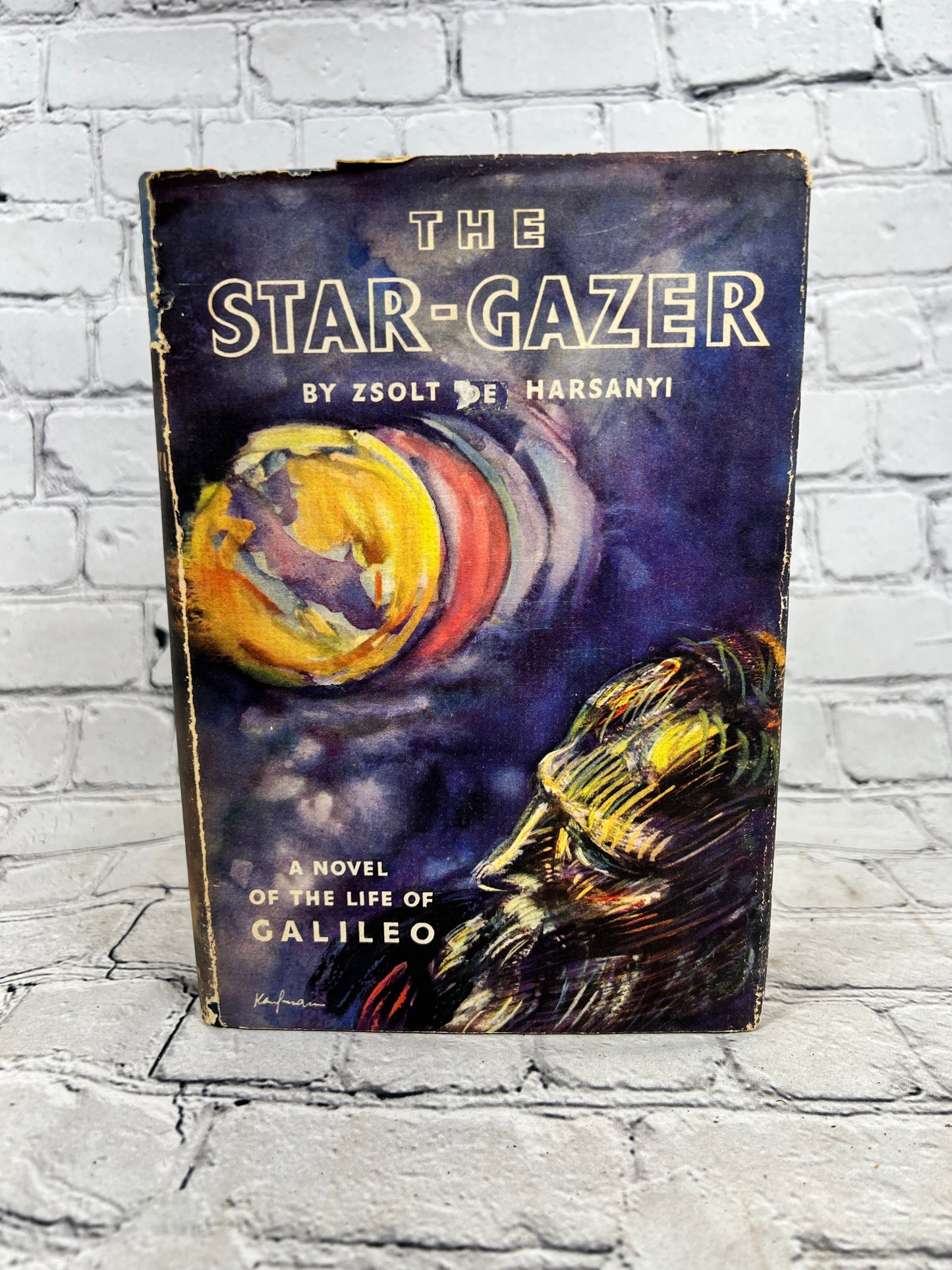 The Star-Gazer: Novel of the Life of Galilo by Zsolt De Harsanyi [1939 · BOTMC]