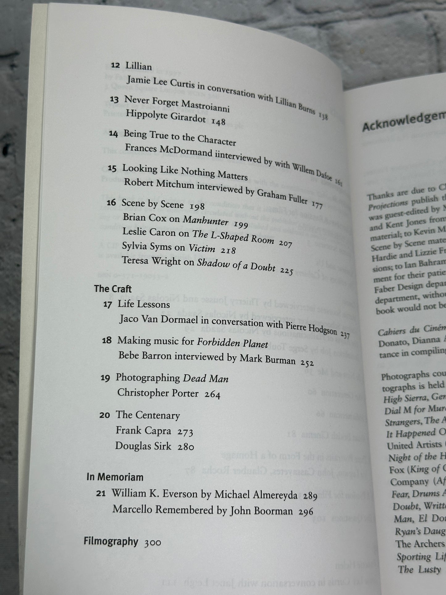 Projections 7 Film-makers on Film-making by John Boorman & Walter Donahue [1997]