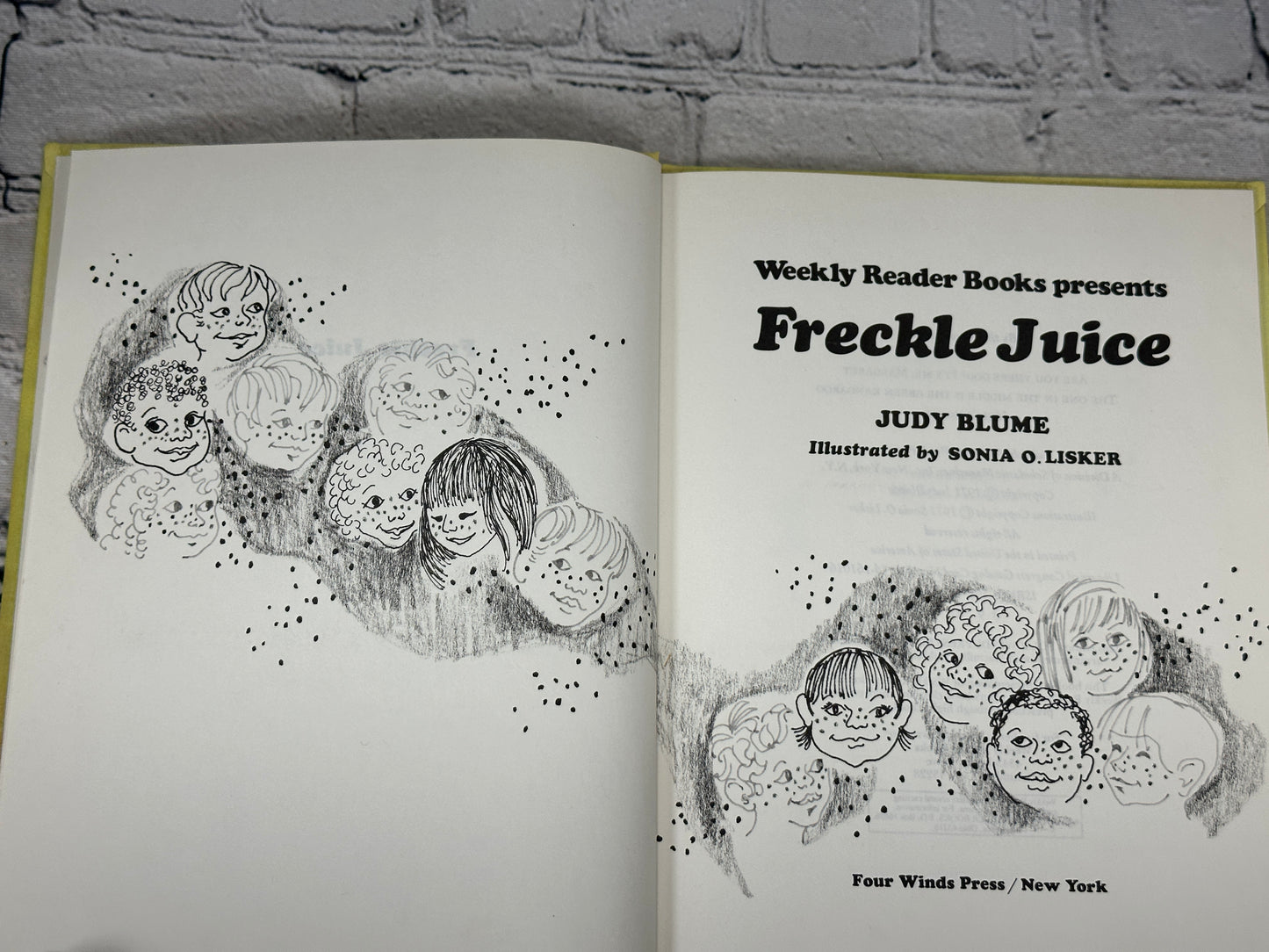 Freckle Juice by Judy Blume [1971 · Weekly Reader Books]