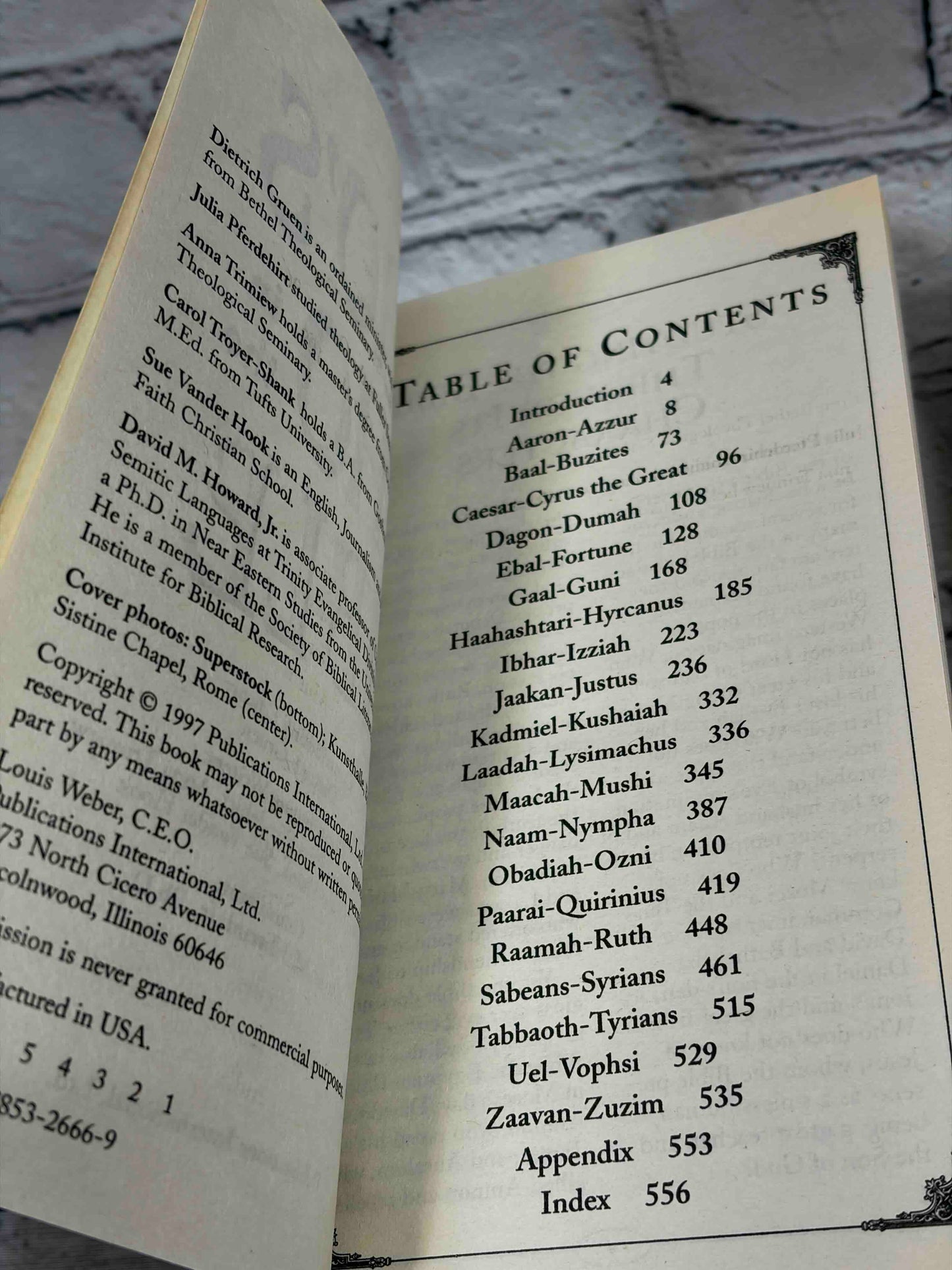 Bible Reference Library