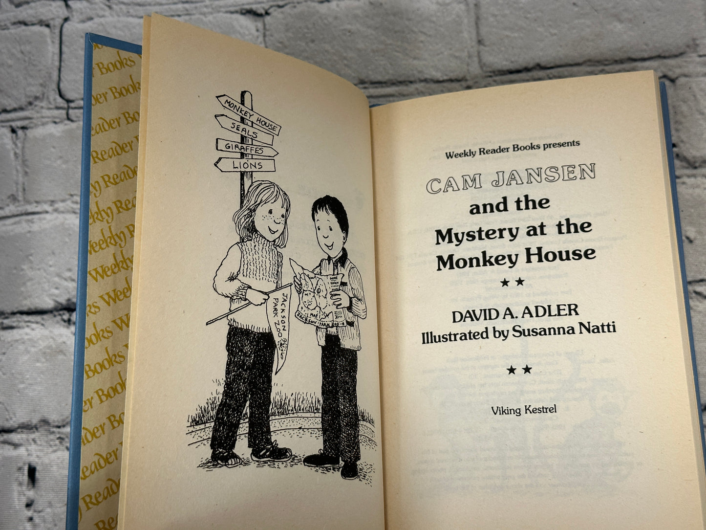 Cam Jansen And The Mystery At The Monkey House by Favid A. Adler [1985 · WRBC]