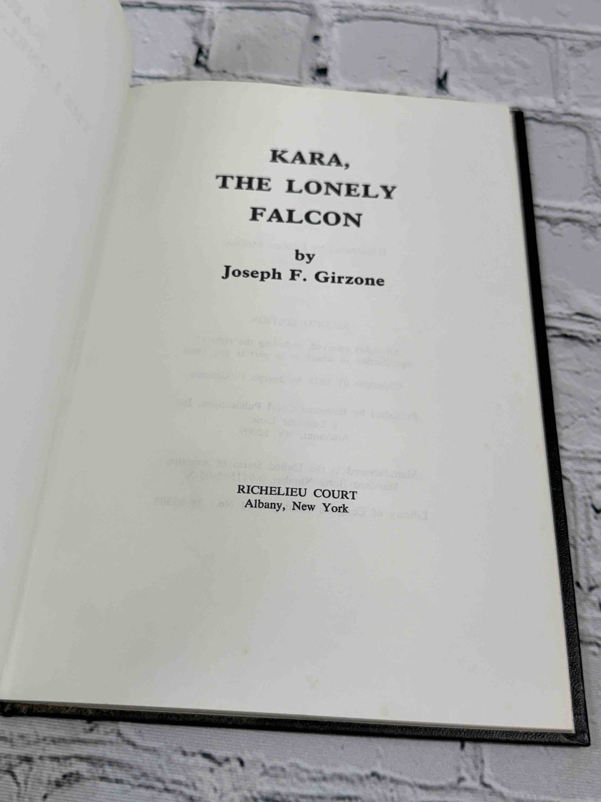 Kara, the Lonely Falcon (Signed)