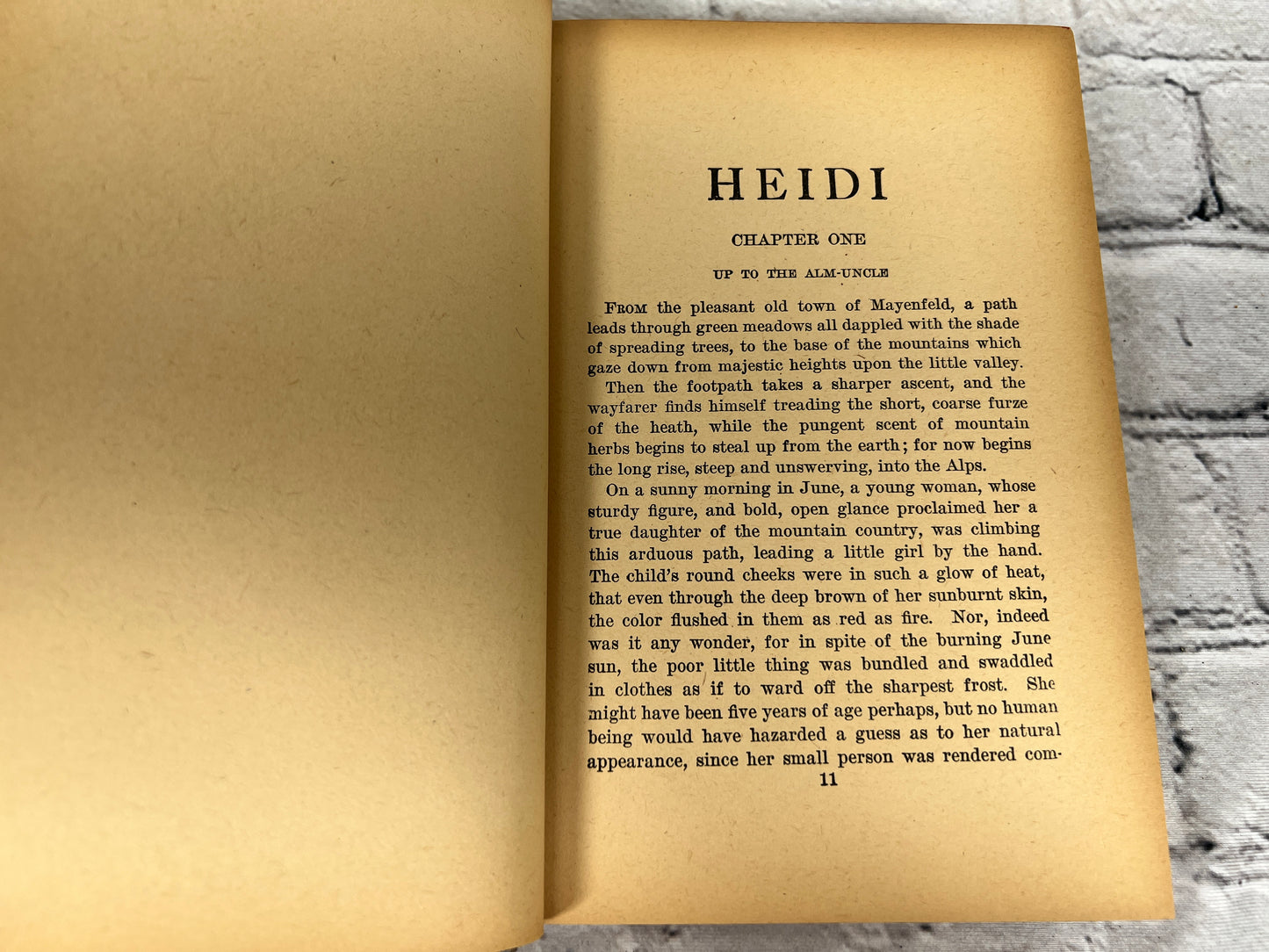 Heidi by Johanna Spyri [1925 · Grosset & Dunlap]