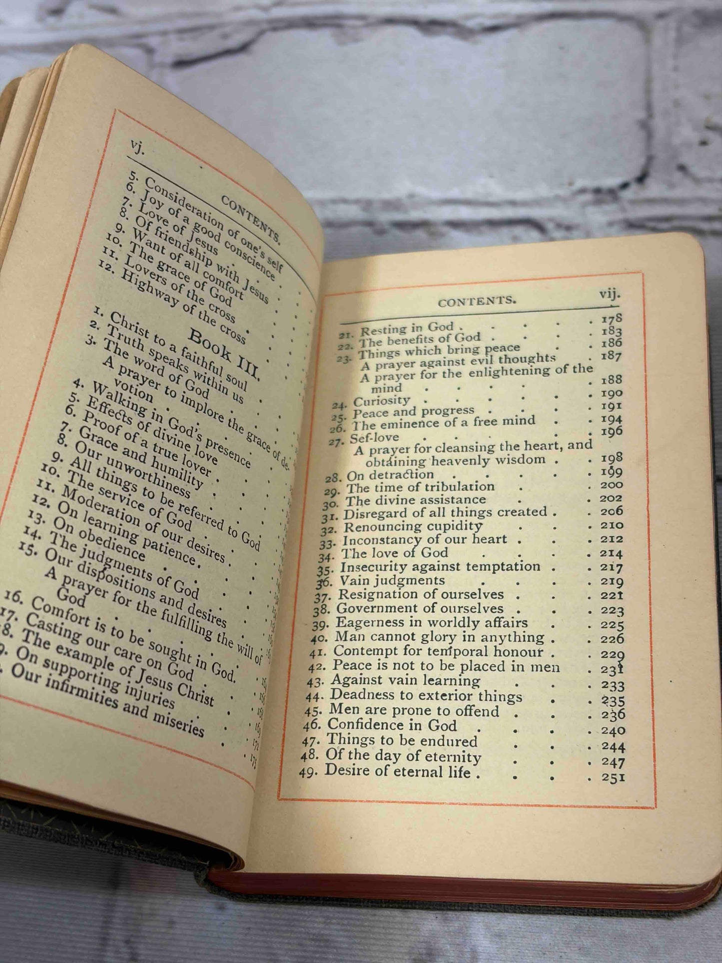 The Imitation of Christ in Four Books No. 108