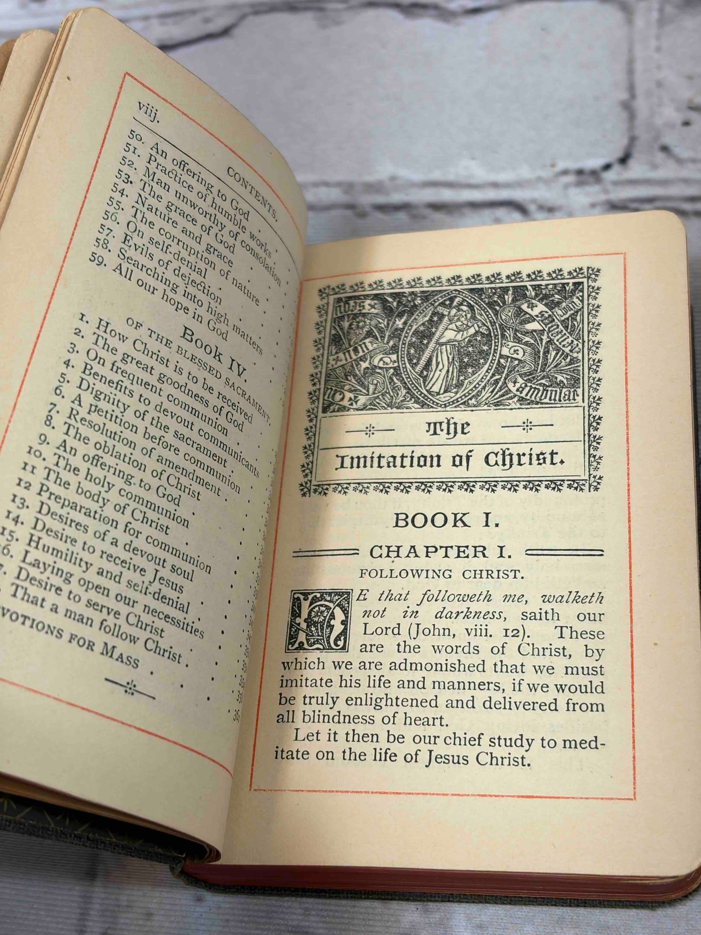 The Imitation of Christ in Four Books No. 108